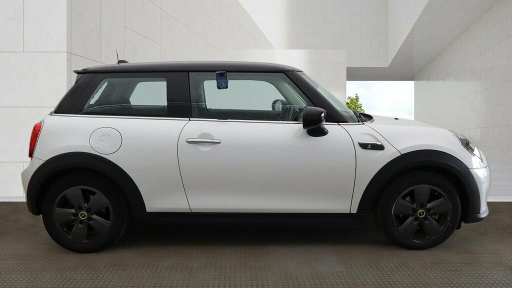 Mini Electric Hatchback White #5