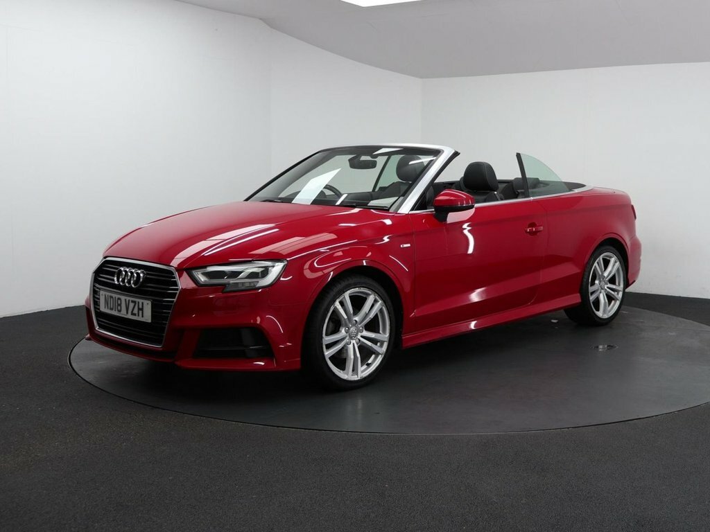 Audi A3 Cabriolet 1.5L S Line Red #4