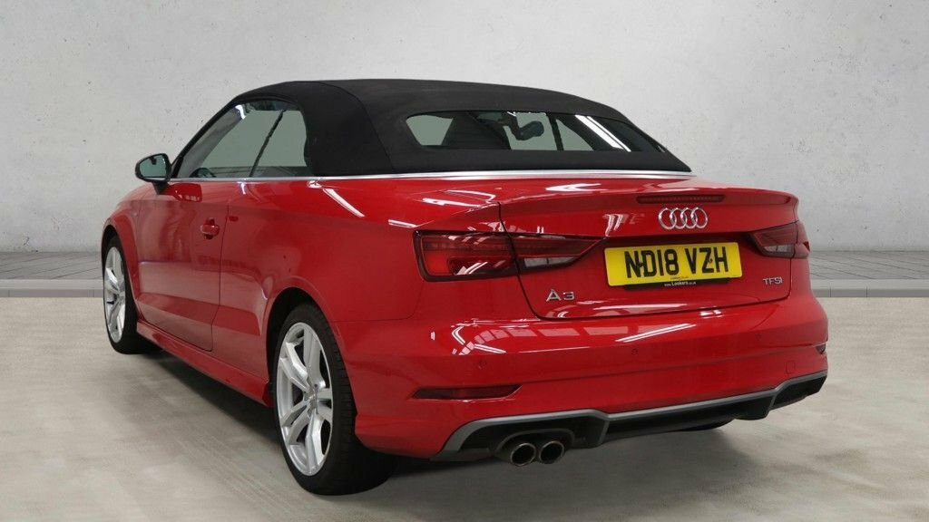 Audi A3 Cabriolet 1.5L S Line Red #2