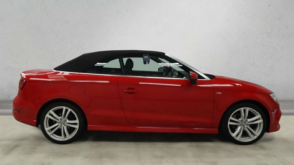 Audi A3 Cabriolet 1.5L S Line Red #4
