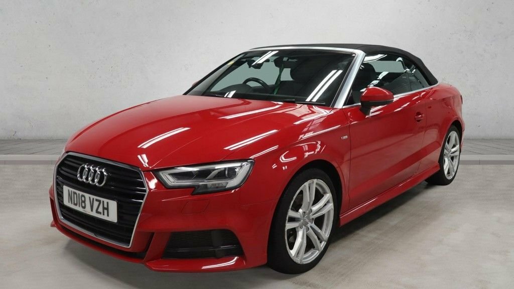 Audi A3 Cabriolet 1.5L S Line Red
