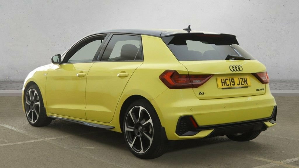 Audi A1 1.5L S Line Contrast Edition HC19JZN Yellow #3