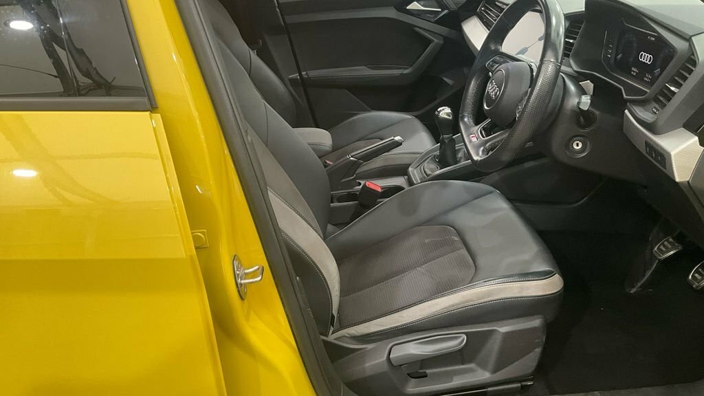 Audi A1 1.5L S Line Contrast Edition HC19JZN Yellow #6