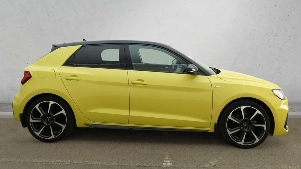 Audi A1 1.5L S Line Contrast Edition HC19JZN Yellow #5