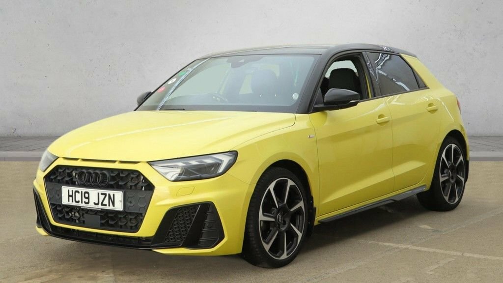 Audi A1 1.5L S Line Contrast Edition HC19JZN Yellow #2
