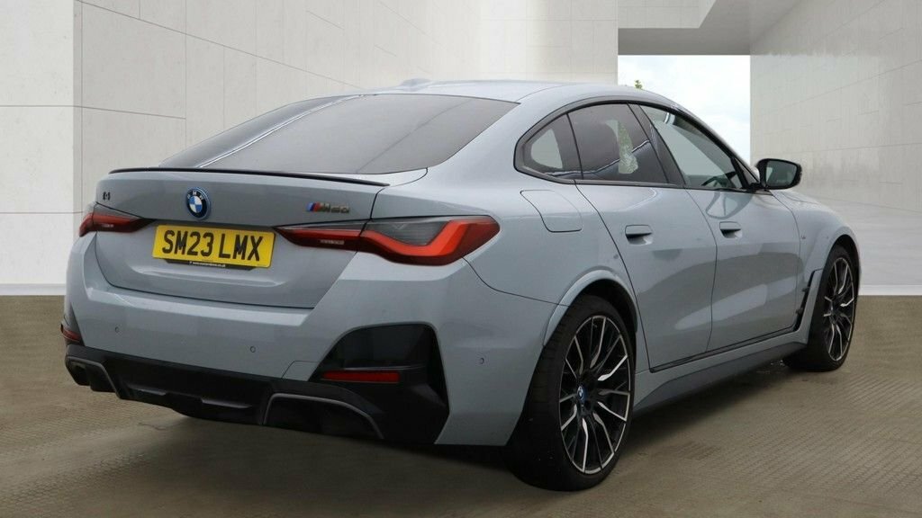 BMW i4 Hatchback Grey #5