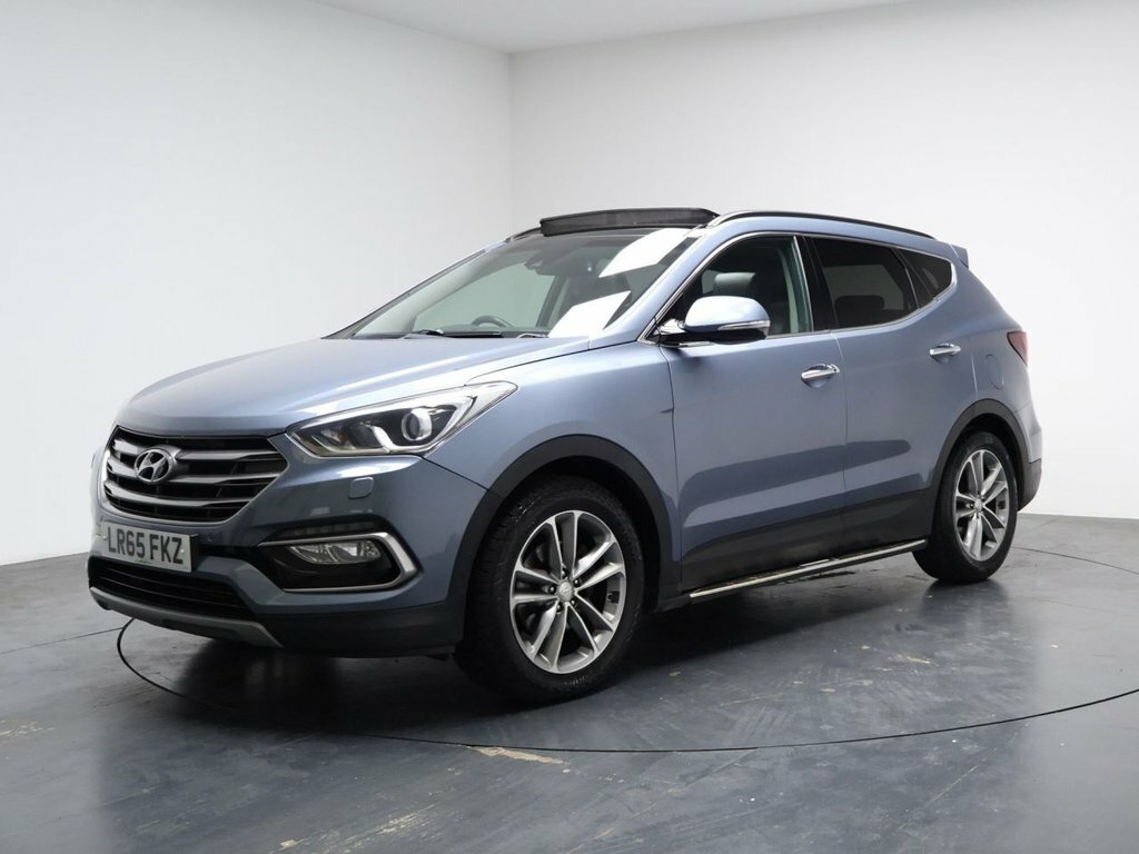Hyundai Santa Fe 2.2L Premium Se Blue #5