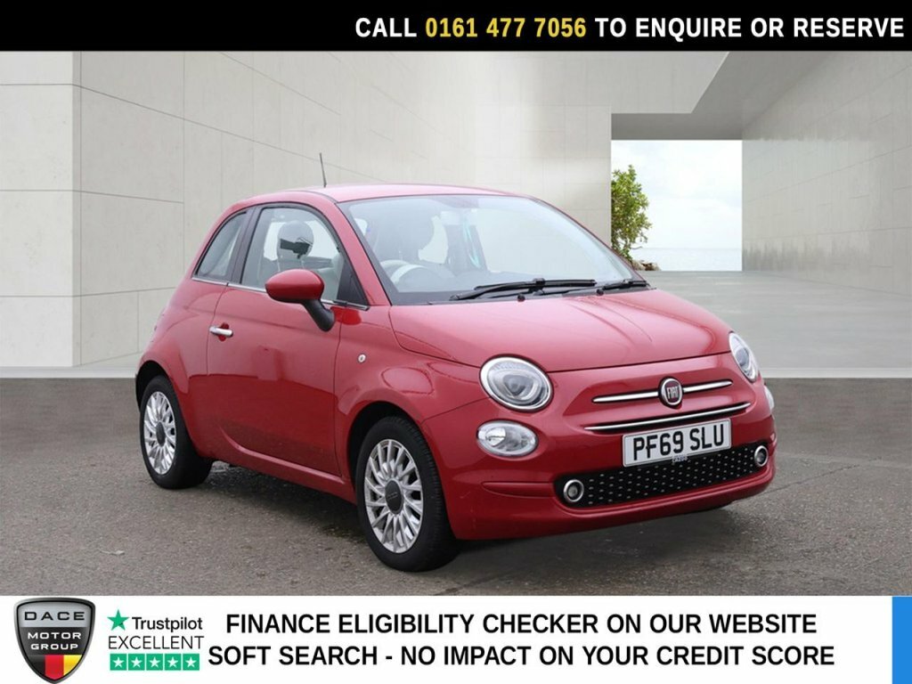 Fiat 500 1.2L Lounge Red
