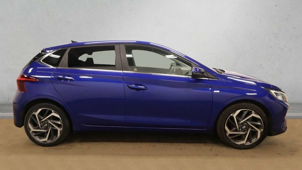 Hyundai I20 1L Premium Blue #6