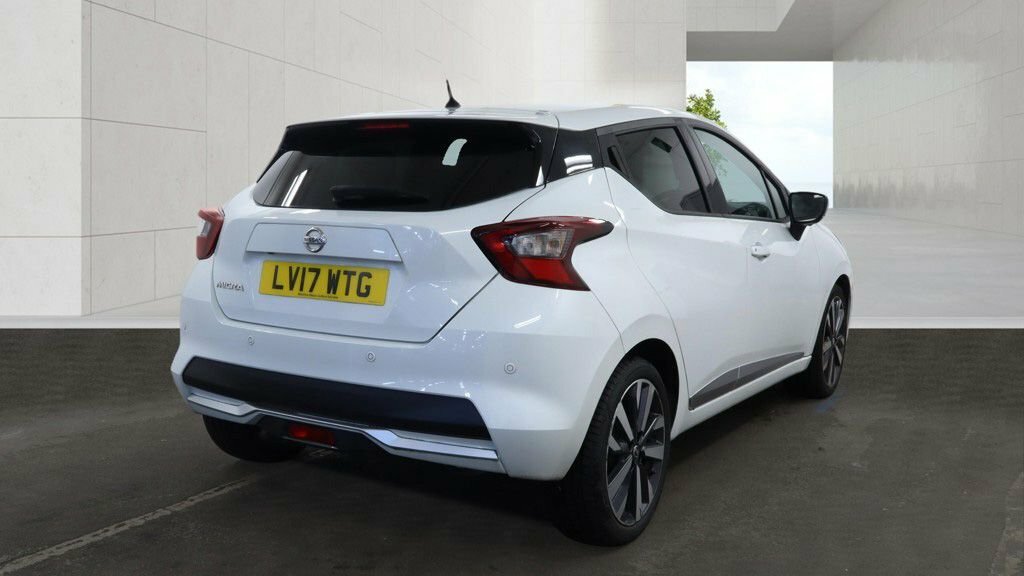 Nissan Micra 0.9L Tekna White #6