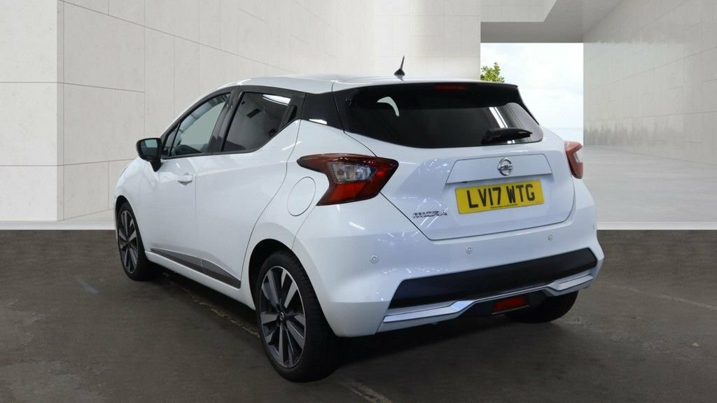 Nissan Micra 0.9L Tekna White #5