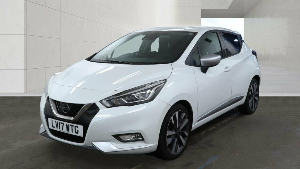 Nissan Micra 0.9L Tekna White #4