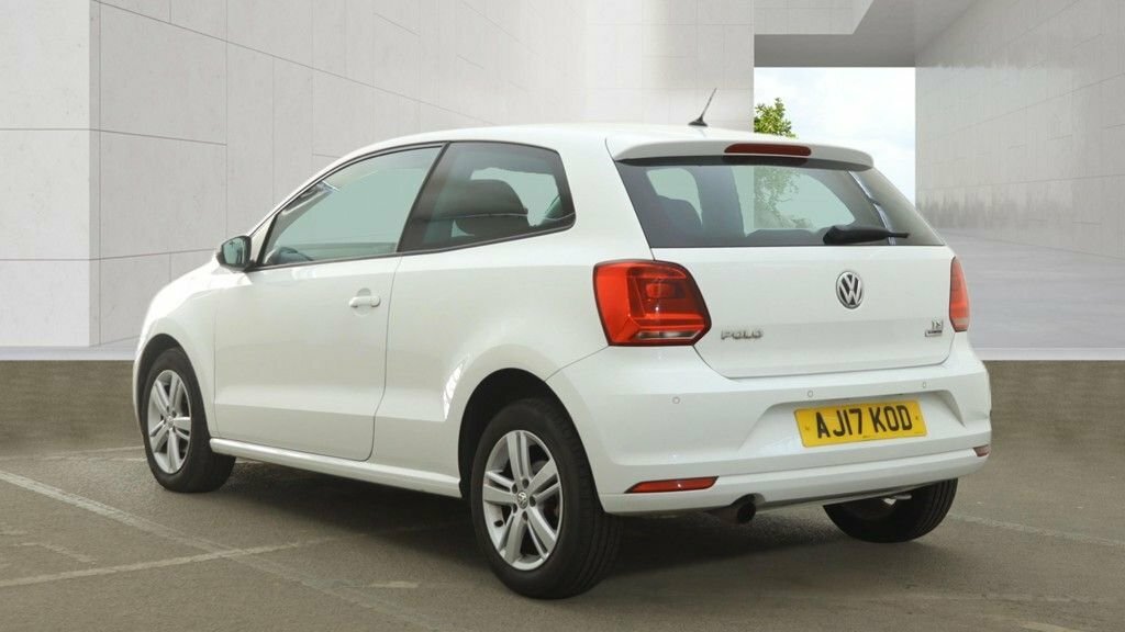 Volkswagen Polo 1.2L Match Edition AJ17KOD White #3