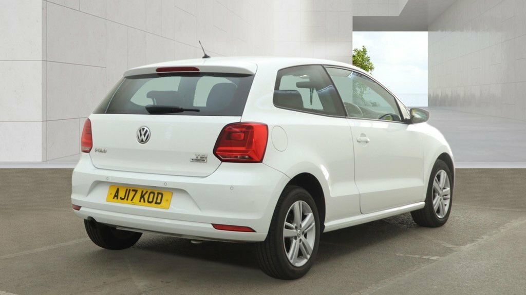 Volkswagen Polo 1.2L Match Edition AJ17KOD White #4