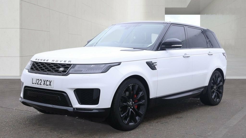 Land Rover Range Rover Sport 3L Hse Silver LJ22XCX White #3
