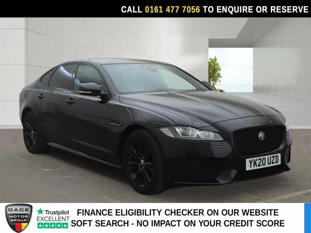 Jaguar XF 2L Chequered Flag Black