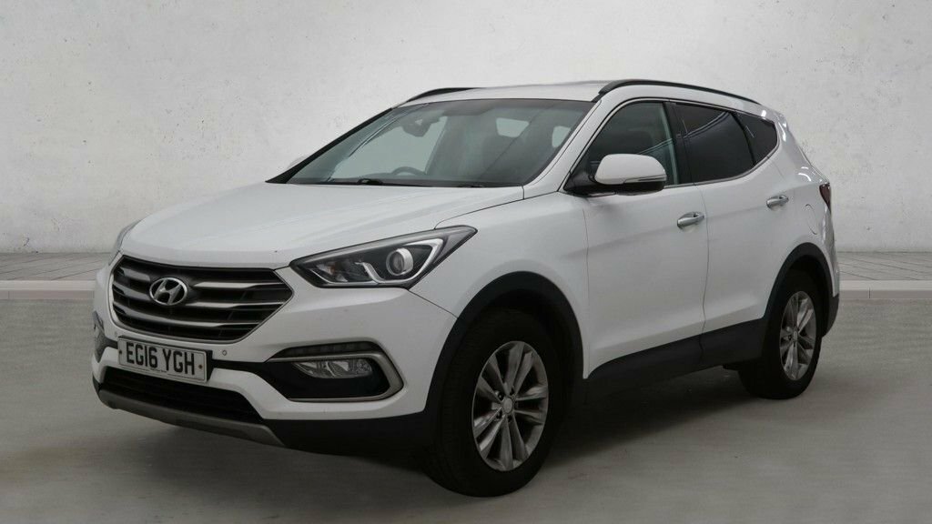Hyundai Santa Fe 2.2L Premium White #3