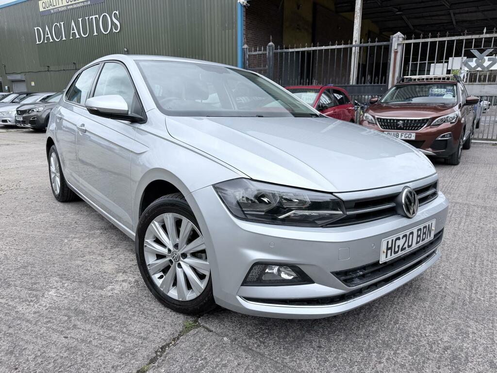 Volkswagen Polo 1.0 Tsi Gpf Sel Hatchback Dsg Euro 6 S Silver