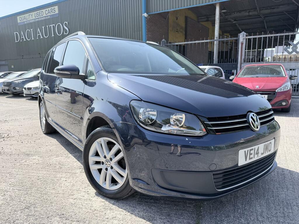Volkswagen Touran 1.6 Tdi Bluemotion Tech Se Mpv Dsg Euro Blue