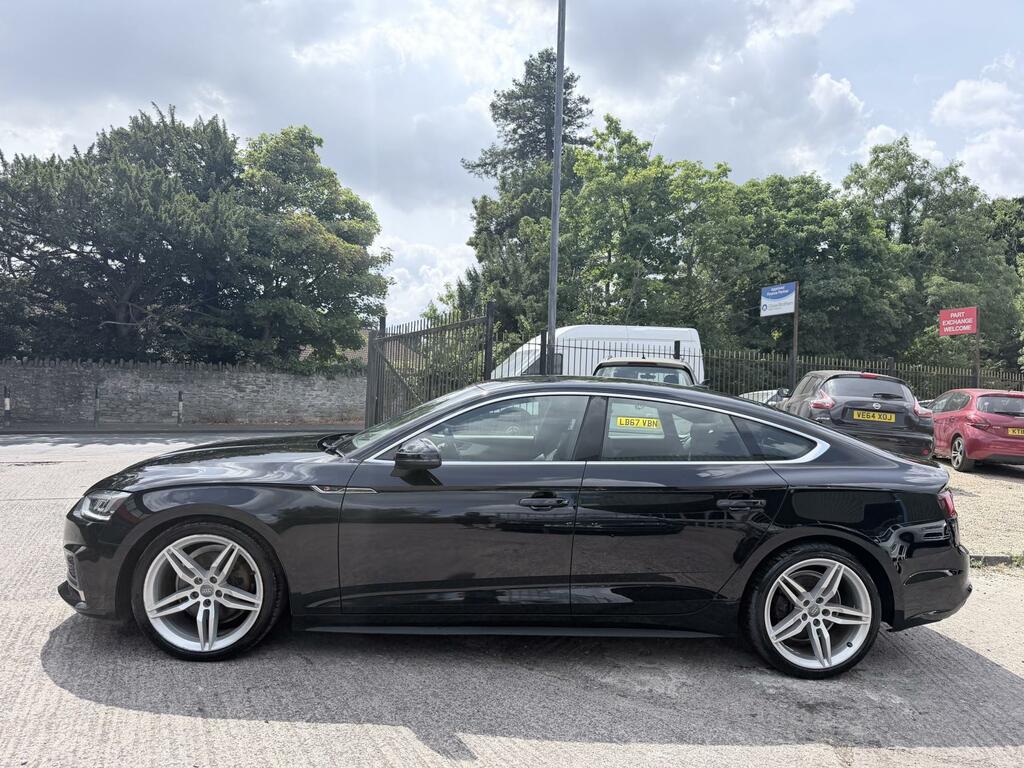 Audi A5 2.0 Tfsi 35 S Line Sportback S Tronic E LM69LNV Black #3