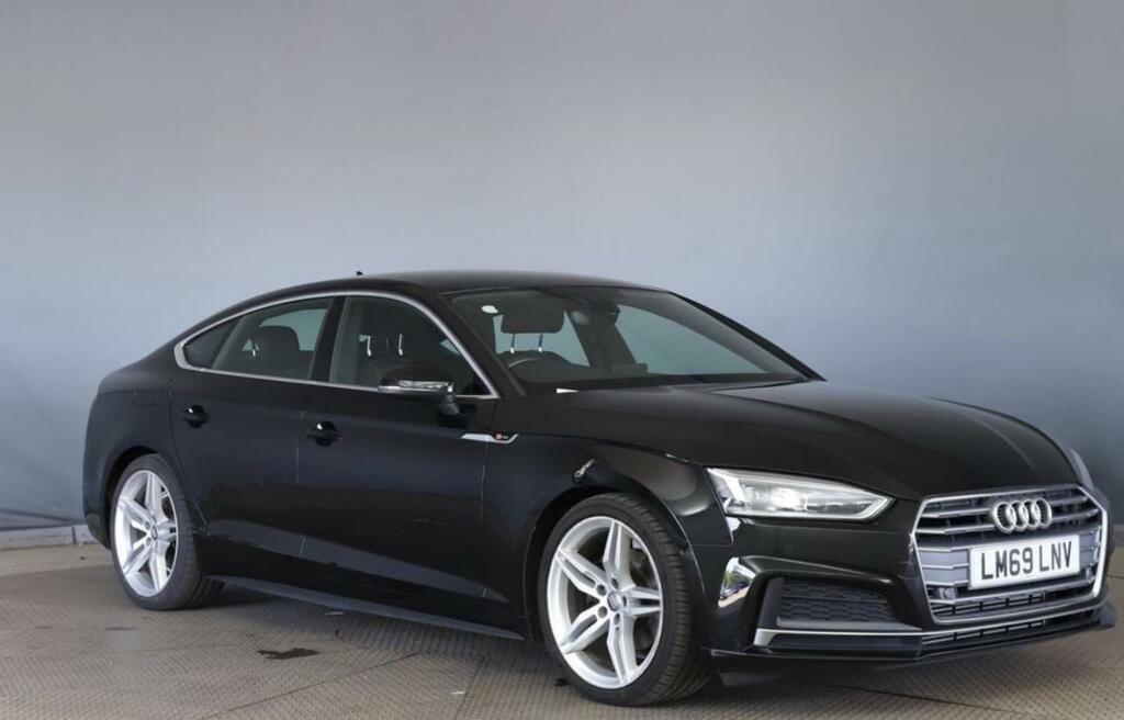 Audi A5 S Line Black