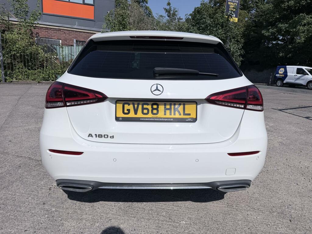 Mercedes-Benz A Class 1.5 A180d Sport Executive Hatchback 7 GV68HKL White #6