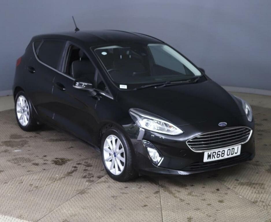 Ford Fiesta 1.0T Ecoboost Gpf Titanium Hatchback Ma Black