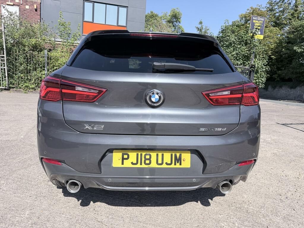 BMW X2 2.0 18D M Sport Suv Sdrive Euro 6 PJ18UJM Grey #6