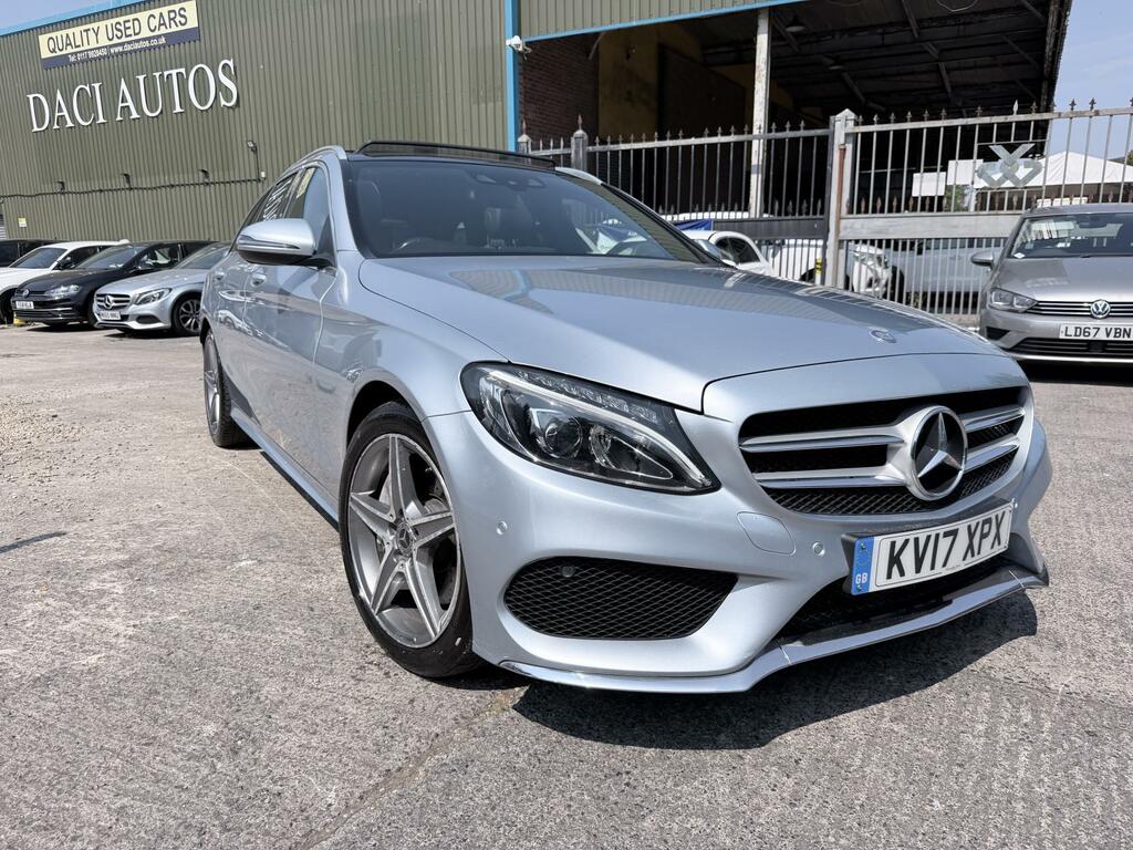 Mercedes-Benz C Class 2.1 C250d Amg Line Premium Plus Estate Diese Silver