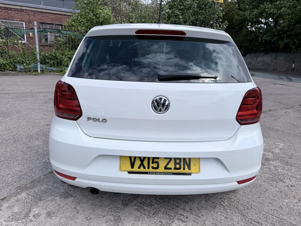 Volkswagen Polo Se White #3