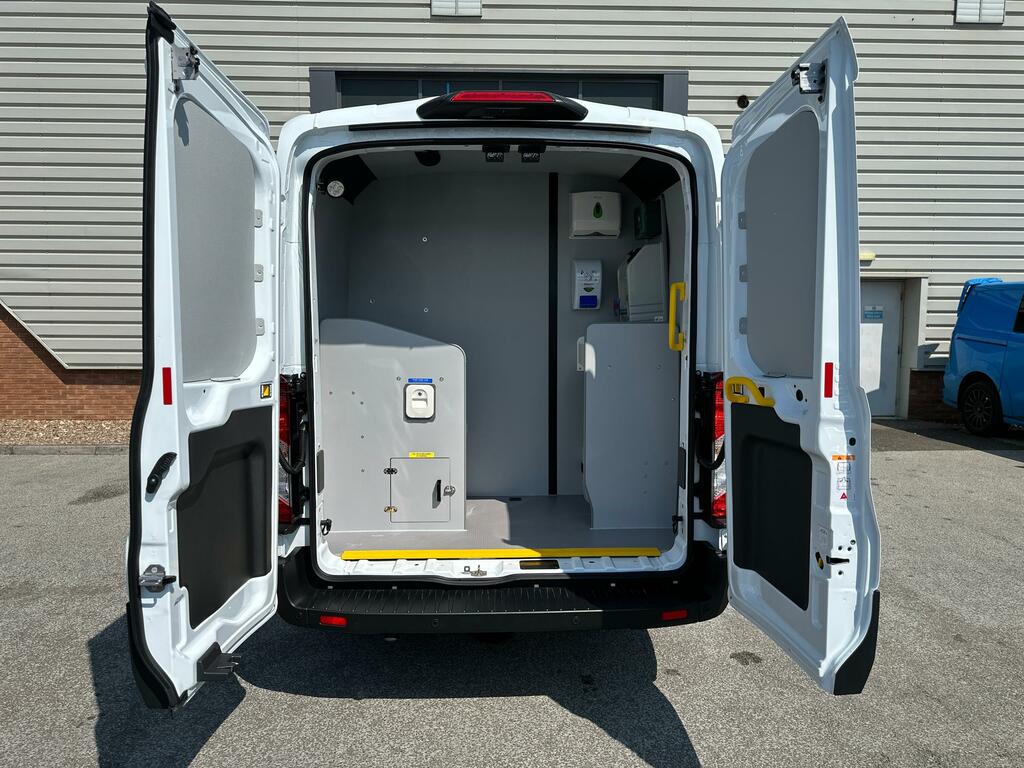 Ford Transit Custom L3h2 Fwd,toilet, Mess, Kitchen, Welfare, Van, Air- White #4