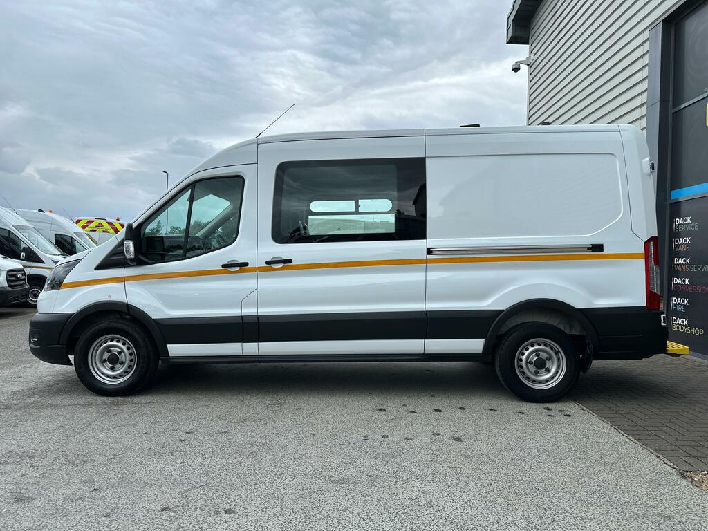 Ford Transit Custom 2.0 350 Ecoblue Leader Crew Van Double Cab 6Dr Die WP23BXG  #6