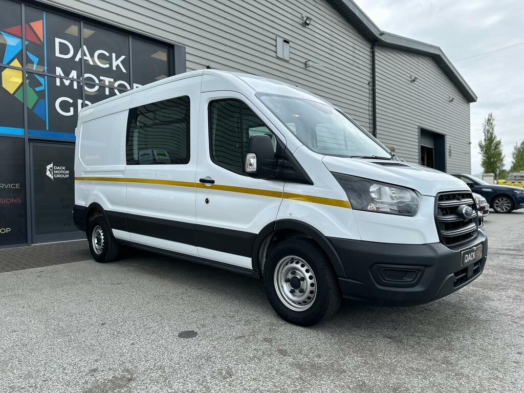 Ford Transit Custom 2.0 350 Ecoblue Leader Crew Van Double Cab 6Dr Die WP23BXG  #4