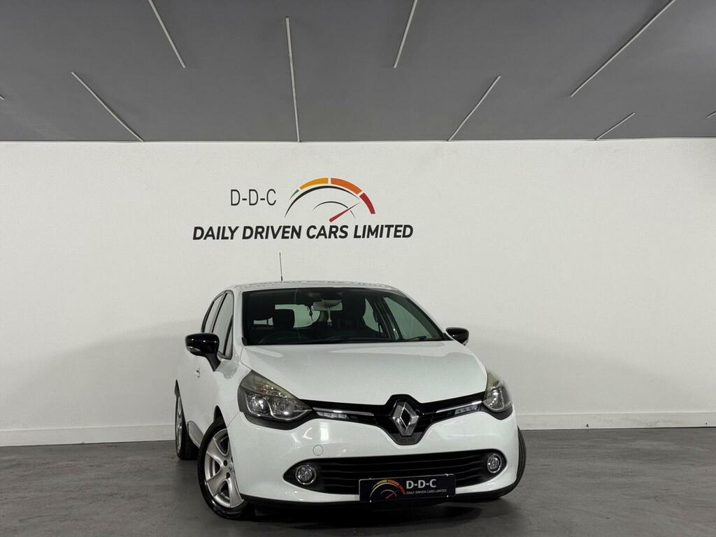 Renault Clio Hatchback 1.5 Dci Dynamique Medianav Euro 5 Ss White
