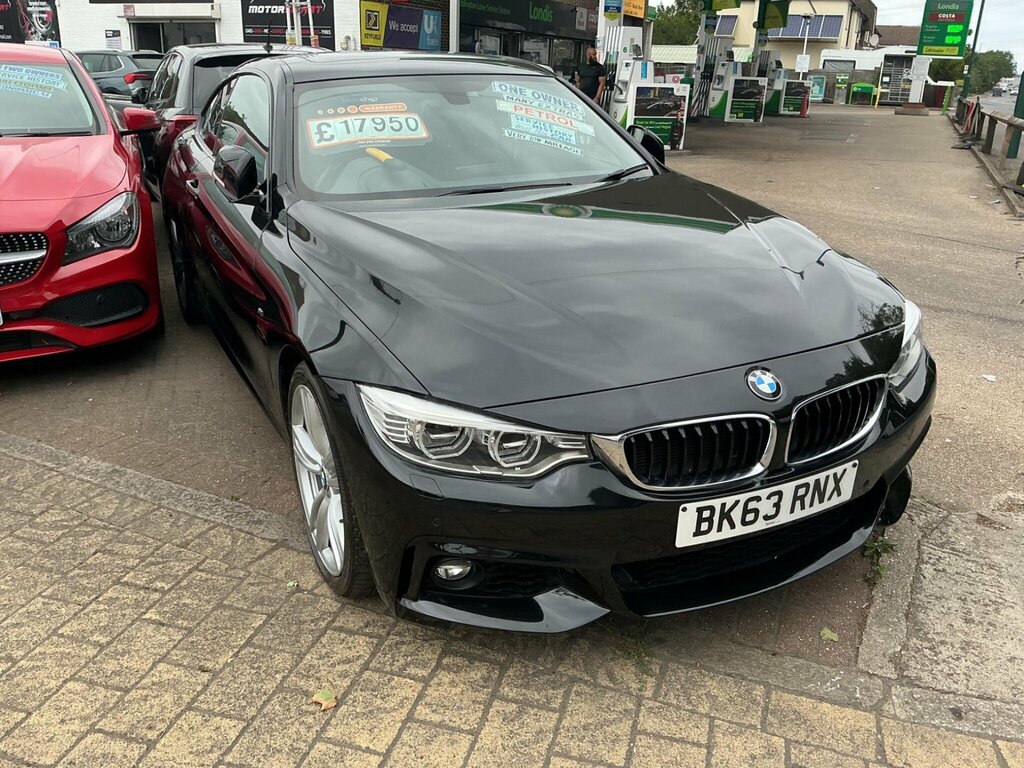 BMW 4 Series Blue #10