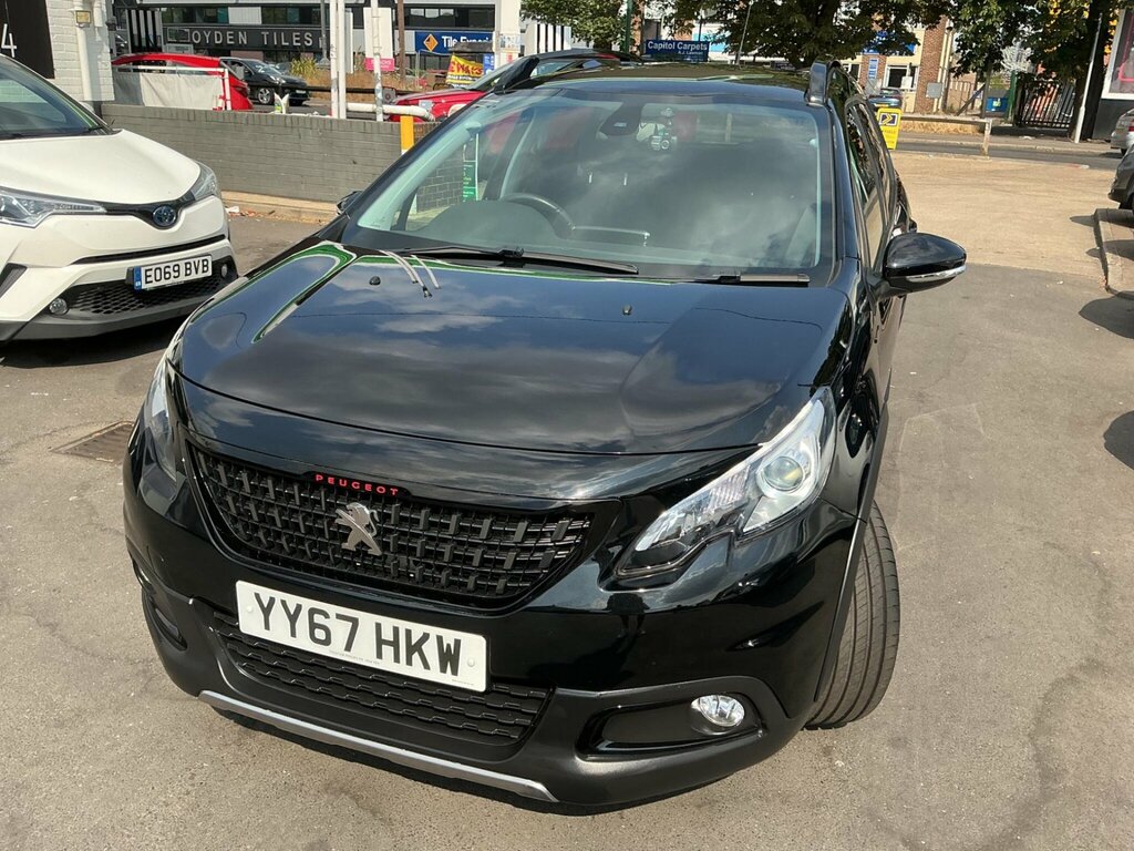 Peugeot 2008 1.2 Puretech Gt Line Euro 6 Ss Black #4