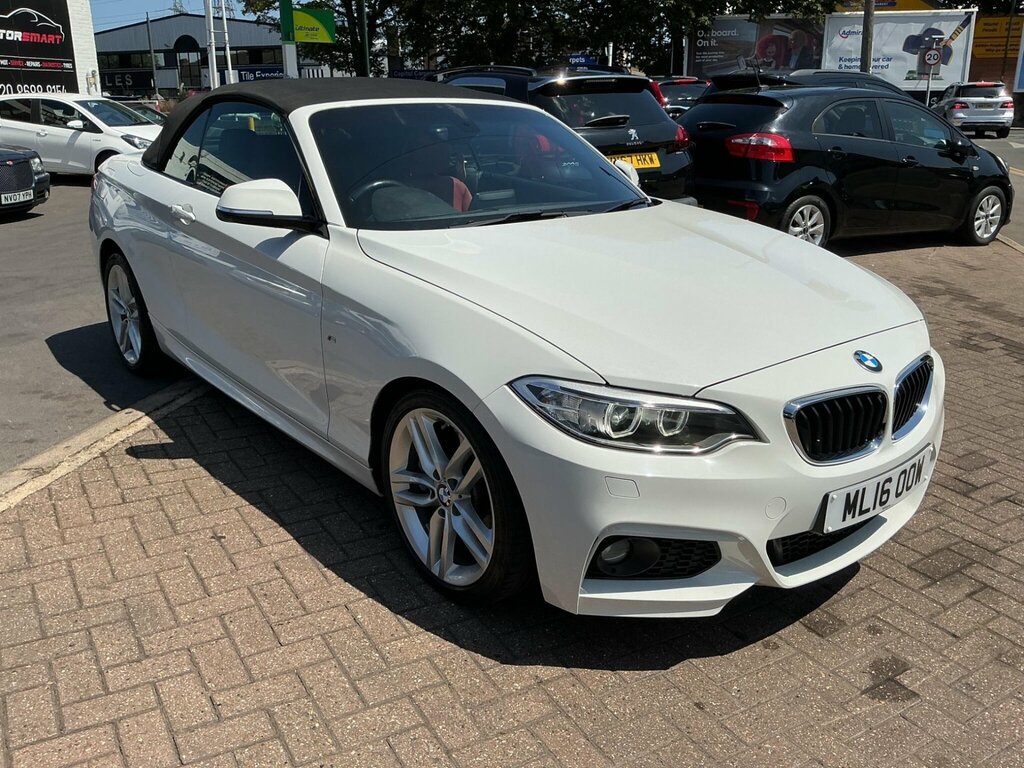 BMW 2 Series 1.5 218I M Sport Euro 6 Ss White #2
