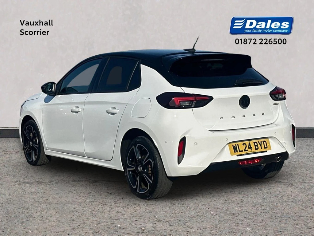 Vauxhall Corsa Corsa 1.2 Turbo Hybrid Gs E-dct6 Hatchback WL24BYD White #2