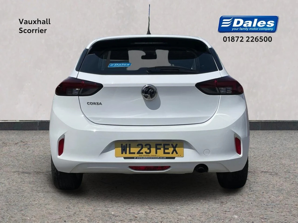 Vauxhall Corsa Corsa 1.2 Design Hatchback WL23FEX White #4