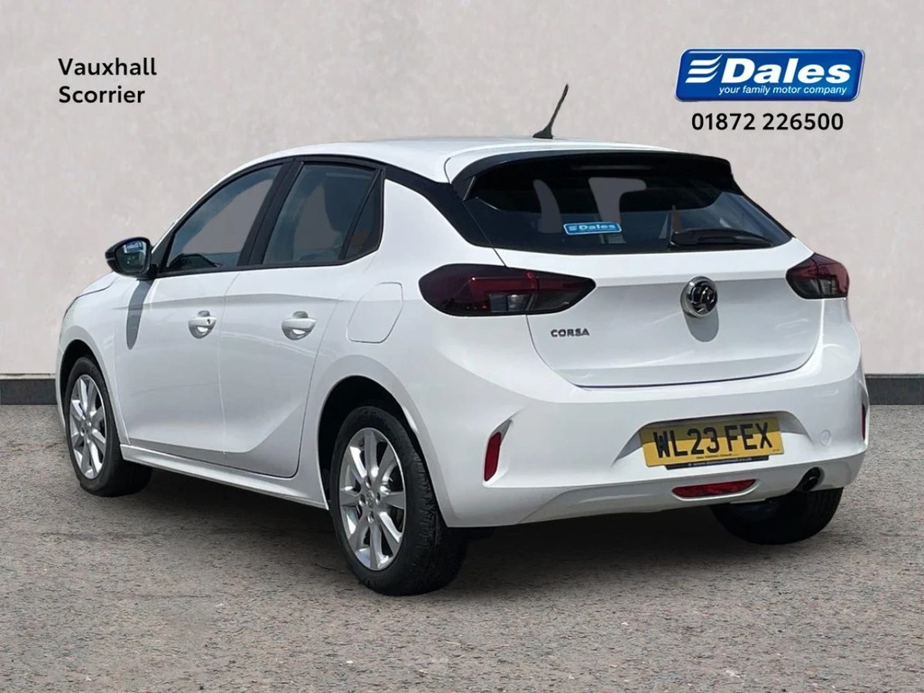 Vauxhall Corsa Corsa 1.2 Design Hatchback WL23FEX White #2