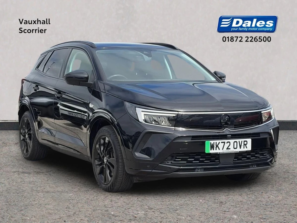 Vauxhall Grandland Grandland 1.6 Hybrid Gs Line Hatchback Black