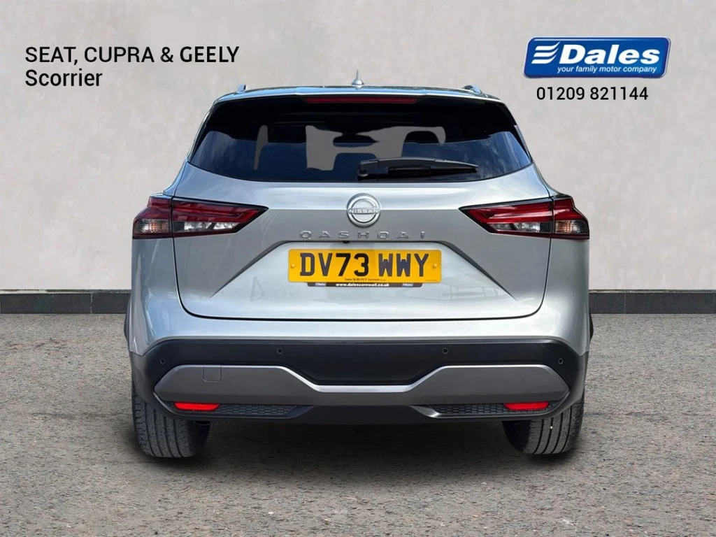 Nissan Qashqai Nissan Qashqai N-connecta Dig-t DV73WWY Silver #4