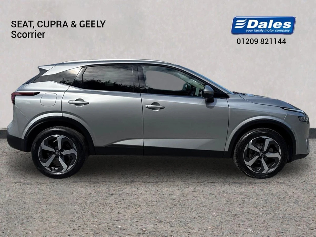 Nissan Qashqai Nissan Qashqai N-connecta Dig-t DV73WWY Silver #3