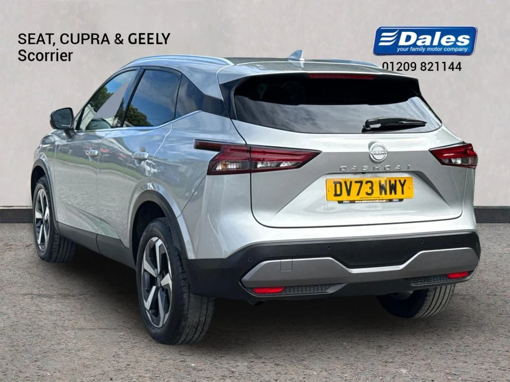 Nissan Qashqai Nissan Qashqai N-connecta Dig-t DV73WWY Silver #2
