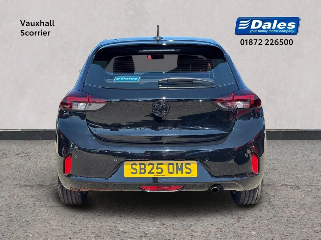 Vauxhall Corsa Corsa 1.2 Turbo Design Hatchback SB25OMS Black #4