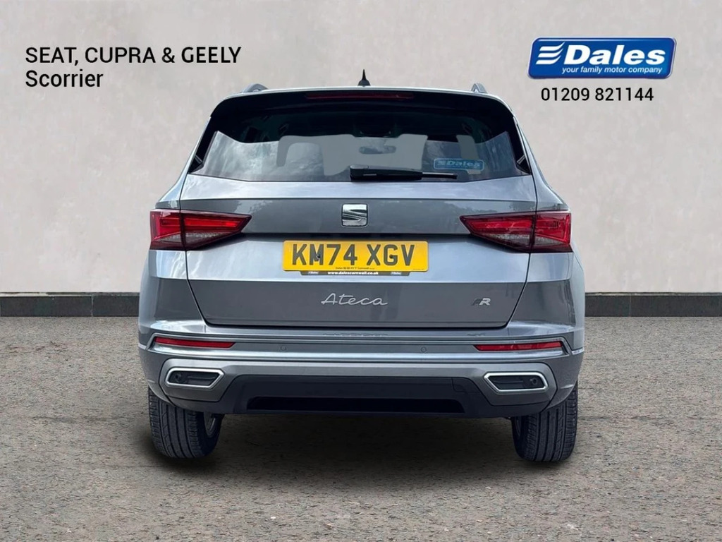 Seat Ateca Ateca 1.5 Tsi Evo Fr Dsg Estate KM74XGV Grey #4