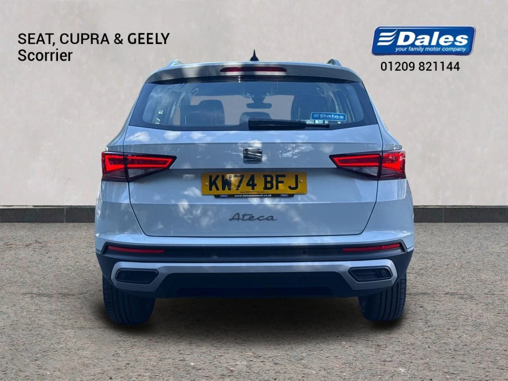 Seat Ateca Ateca 1.5 Tsi Evo Se Technology Dsg Estate KW74BFJ White #4