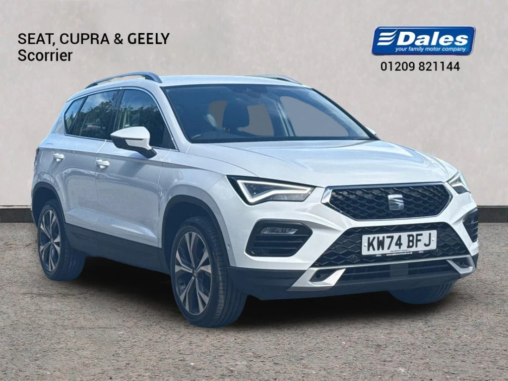 Seat Ateca Ateca 1.5 Tsi Evo Se Technology Dsg Estate KW74BFJ White