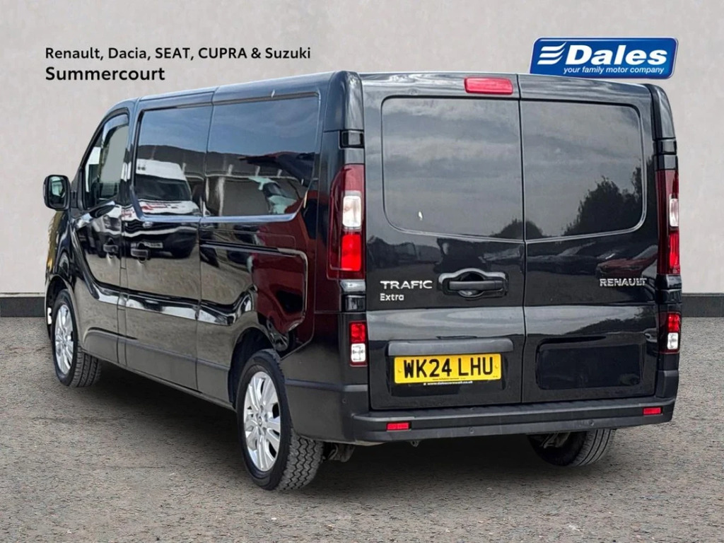 Renault Trafic Trafic Ll30 Blue Dci 150 Extra Panel Van WK24LHU Black #2