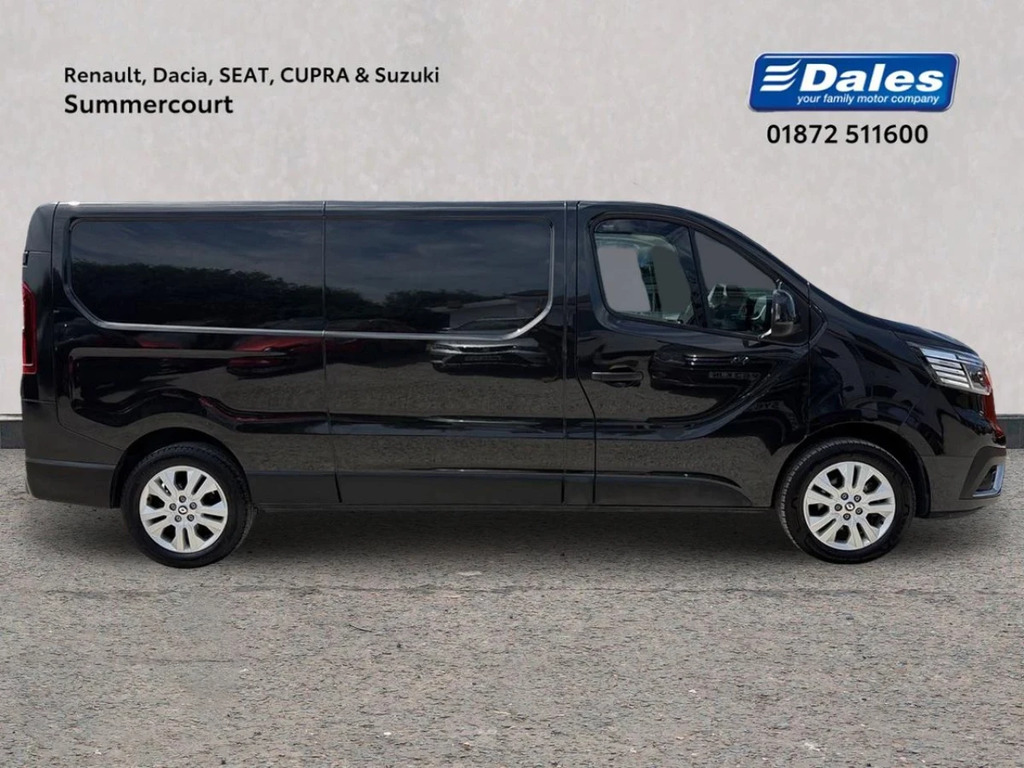 Renault Trafic Trafic Ll30 Blue Dci 150 Extra Panel Van WK24LHU Black #3